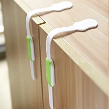 Многофункциональный телескопический Регулируемый замок безопасности 10 шт./партия синий/зеленый Модный замок безопасности для 22 см hTRQ0683