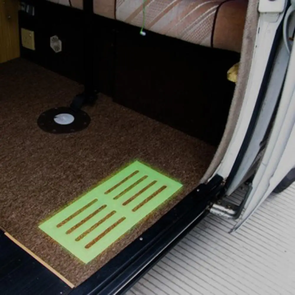 4pcs Non-slip Stair Tread Tape Luminous PVC Mat In Stair Car Glowed In The Dark For Home 4pcs Non-slip Stair Tread Tape Luminous PVC Mat In Stair Car Glowed In The Dark For Home