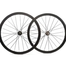 Дорожный диск Барк Колесная 38 мм глубина довод/трубчатые симметричные углерода диски 25 ширина диски велосипедные карбоновые велосипедные колёса