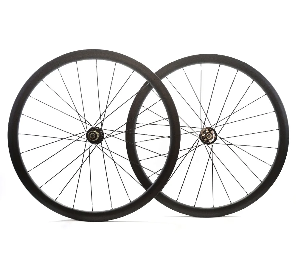 Top Road disc barke wheelset 38mm depth Clincher/tubular Symmetric carbon rims 25mm width disc cyclocross bike carbon wheels 0