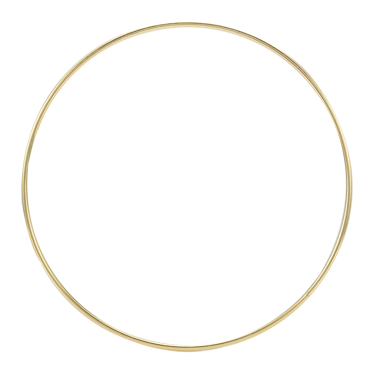 10PCS 2.8*150mm Gold Dream Catcher Dreamcatcher Material Metal Rings Hoops For DIY Handmade Wicker Crafts Tool Accessories