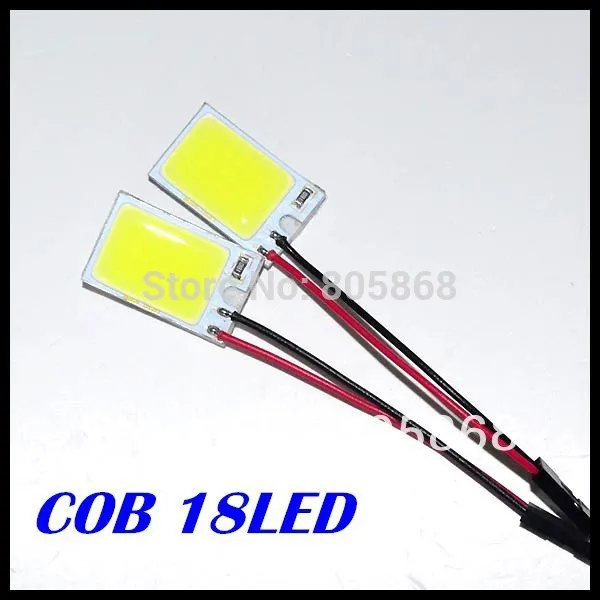Оптовая продажа 100x3 w Cob Чип Led панель свет 18Smd интерьер автомобиля Свет T10 гирлянда