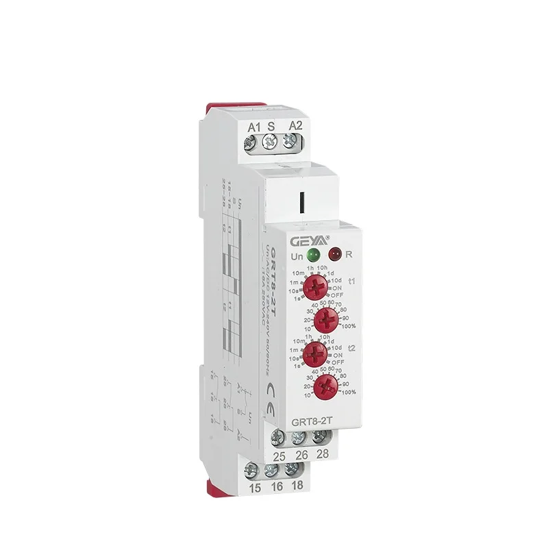 Power Delay Time Relay GRT8-2T Two Open Two Close