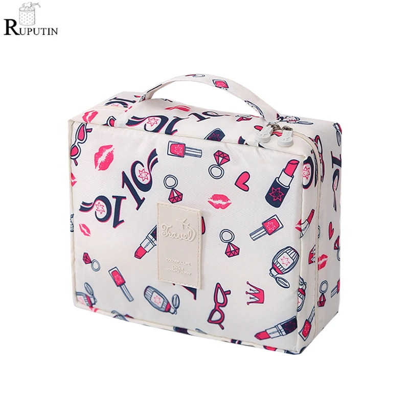 

Travel Storage Bag Portable Women Cosmetic Bag Zipper Make Up Bath Organizer Storage Pouch Toiletry Wash Beauty Kit Makeup Bags