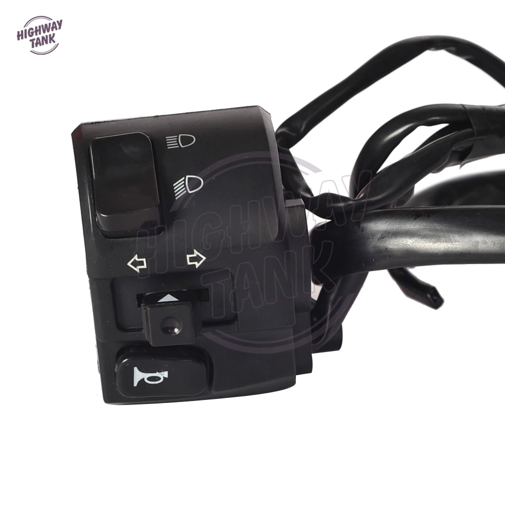 

Motorcycle Turn Signal Left Hand Switch Light Horn Control Case For YAMAHA YZF R1 2002-2011