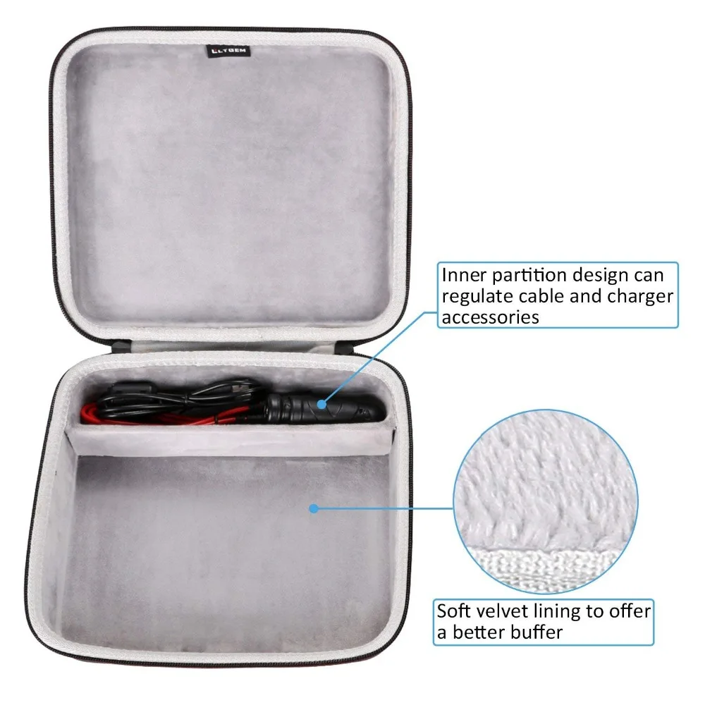 

LTGEM Storage Travel Carrying Case for Genius Boost HD GB70 2000 Amp 12V UltraSafe Lithium Jump Starter