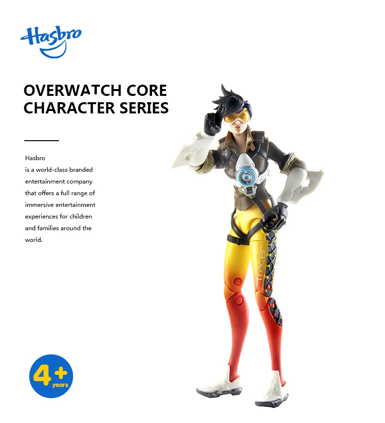 Hasbro Overwatch Ultimates Tracer Sombra Lucio Blackwatch Reyes 6 дюймов Коллекционные Фигурки Лидер продаж популярные на рынке