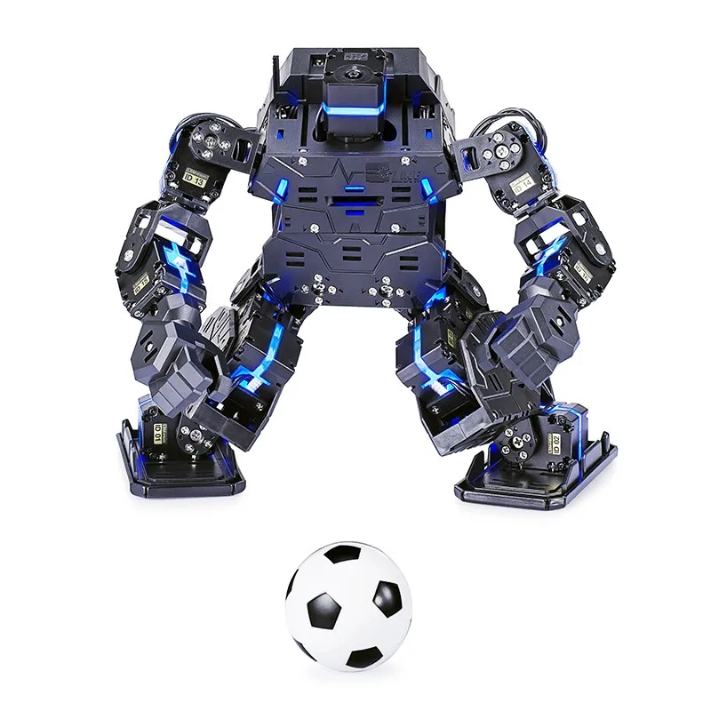 

2018 New Product DIY Dancing Combat Fighting Projects 18DOF Humanoid Robot Biped Robot Assembled Smart Educational Robot