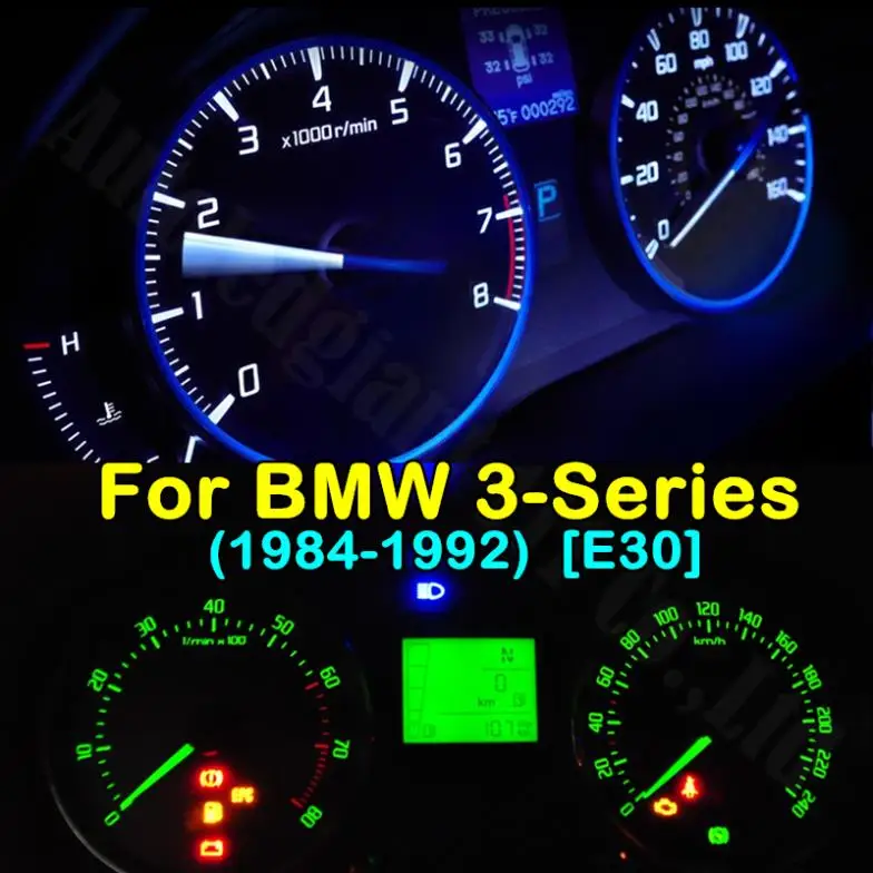 7Colors T5 Led Light Instrument and Gauge Light Dash LED Bulb For BMW