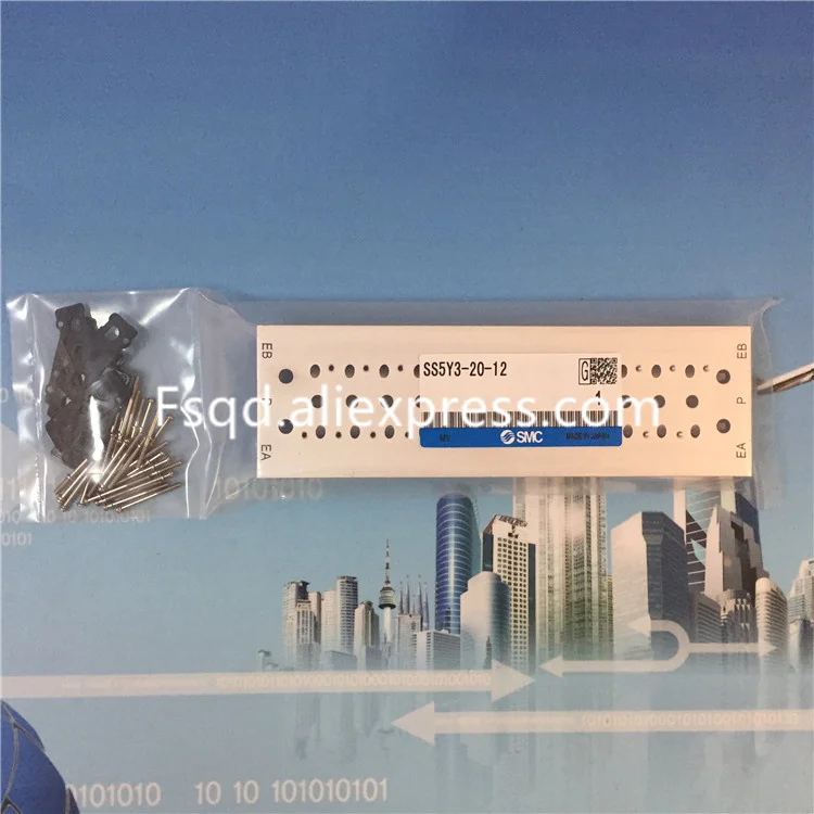 

SS5Y3-20-10 SS5Y3-20-11 SS5Y3-20-12 SS5Y3-20-13 SS5Y3-20-14 SMC conflux boards Auxiliary components pneumatic component