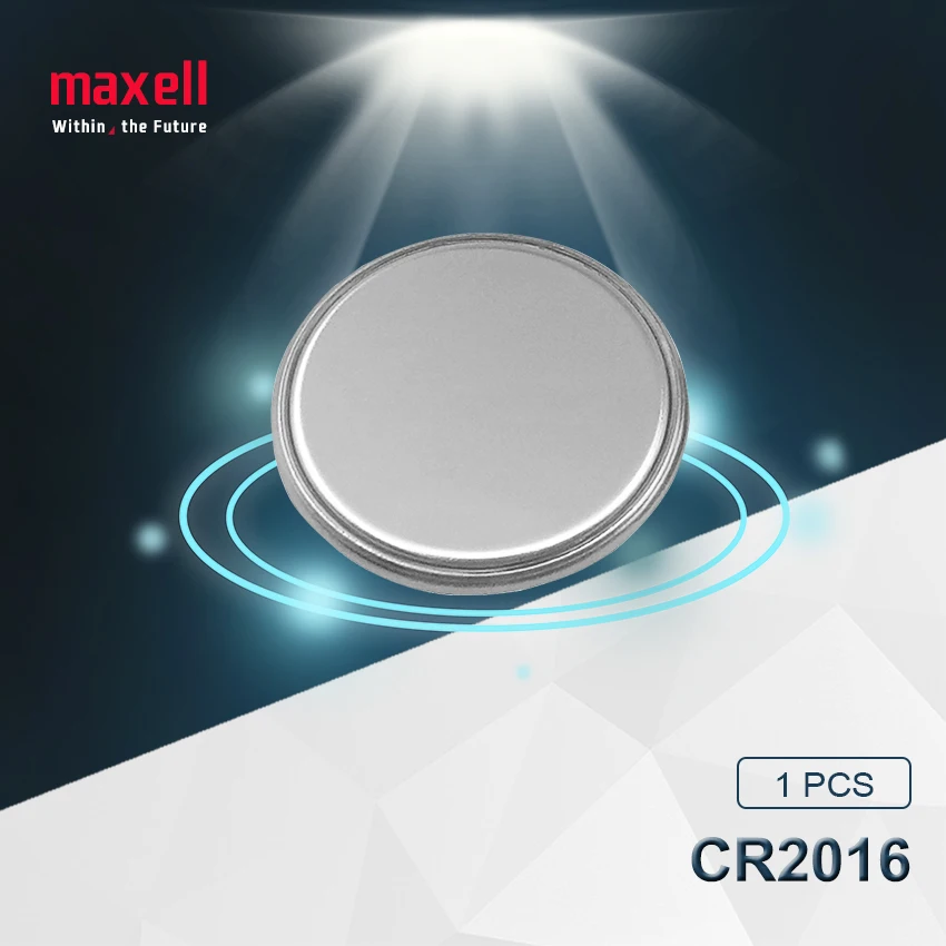 15 шт. maxell оригинальная Совершенно новая Батарея cr2016 3 в Кнопочная батарея
