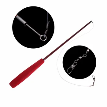 

Adjustable Cat Toy Plush Stick Stretch Kitten Pet Dog Teaser Fun Play Wand Interactive Wire Cats Stick Toys 5 Colors C42