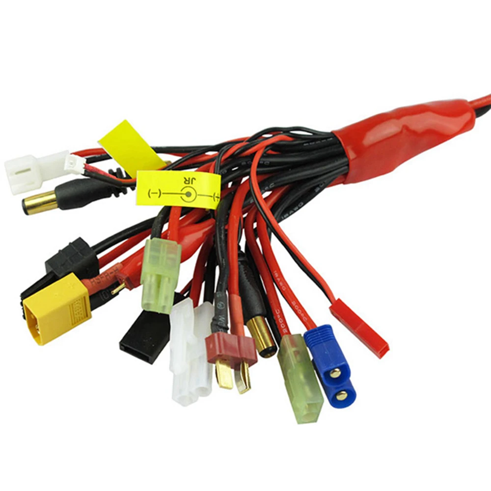 

Free Shipping For AMASS Muti function Charging cable EC3 XT60 TRX Dean T Tamiya to 4.0 Banana Plug for RC Lipo Battery