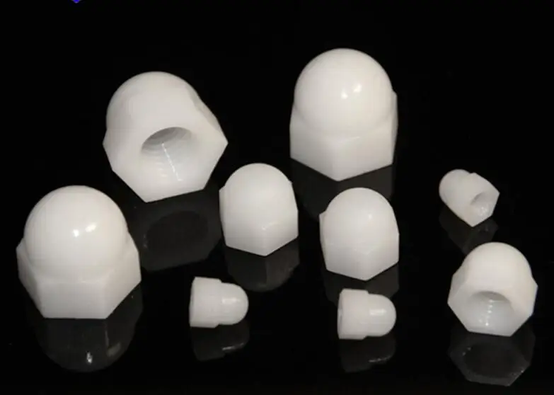 

Nylon Acorn Cap Metric Nut off-White M3 M4 M5 M6 M8 M10 M12