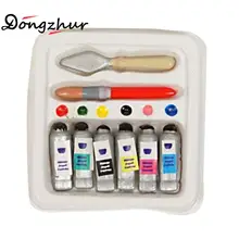 Dongzhur кукольный домик миниатюры, аксессуары для 1:12, коробка для рисования, кукольный дом, мини-коробка для рисования, пигментные палочки, DIY, куклы, дом, запчасти, игрушка