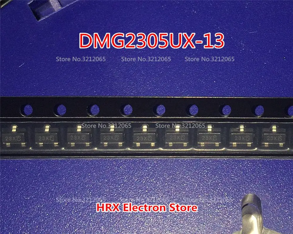 100% Новый оригинальный DMG2305UX 13 7 Код: 23X SOT 23 20 шт 10000 шт|Реле| |