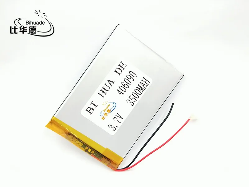 Размеры 406090 3,7 V 3500 mah литий-полимерный Батарея с защитой доска для планшетных V3000HD MP4 gps