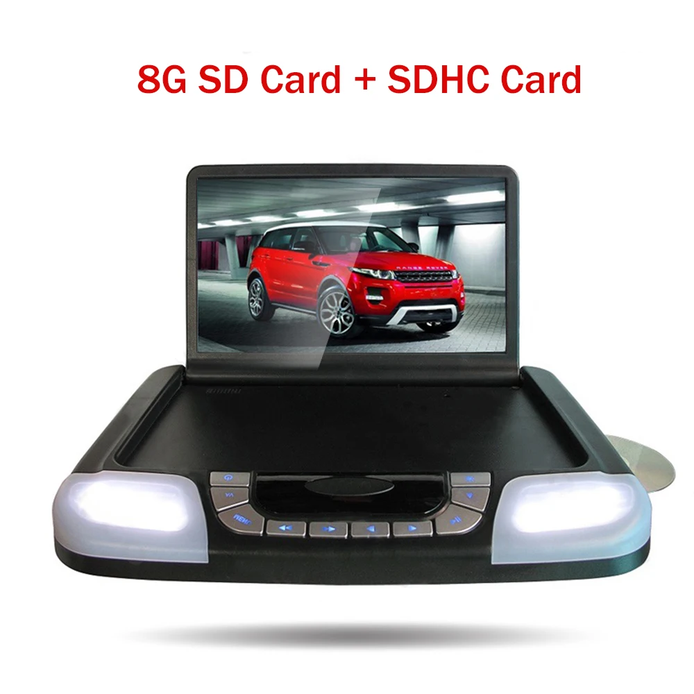 14 1 дюймовый HD ЖК монитор на крышу автомобиля DVD плеер CD MP3 USB SD FM передатчик игровая