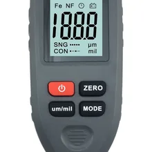 Профессиональный цифровой Толщина датчик покрытие метр автомобилей Толщина метр CT100 F& N Приборы для измерения ширины Guage метр