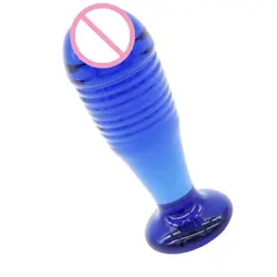 Эротическое моделирование анальный фаллоимитатор хвост Стеклянные секс-игрушки для женщин БДСМ-бондаж взрослые игры секс аксессуары