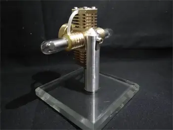 

double cylinder Stiling Engine model Internal Combustion Engine Miniature Generator Steam Engine Model