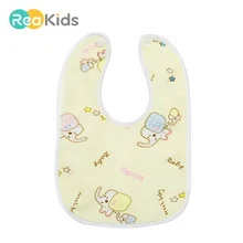 REAKIDS детские непромокаемые нагрудники милый мультяшный Детский Нагрудник слюнявчик Полотенце Кормление Ланч Фартук нагрудники слюнявчик Детские аксессуары
