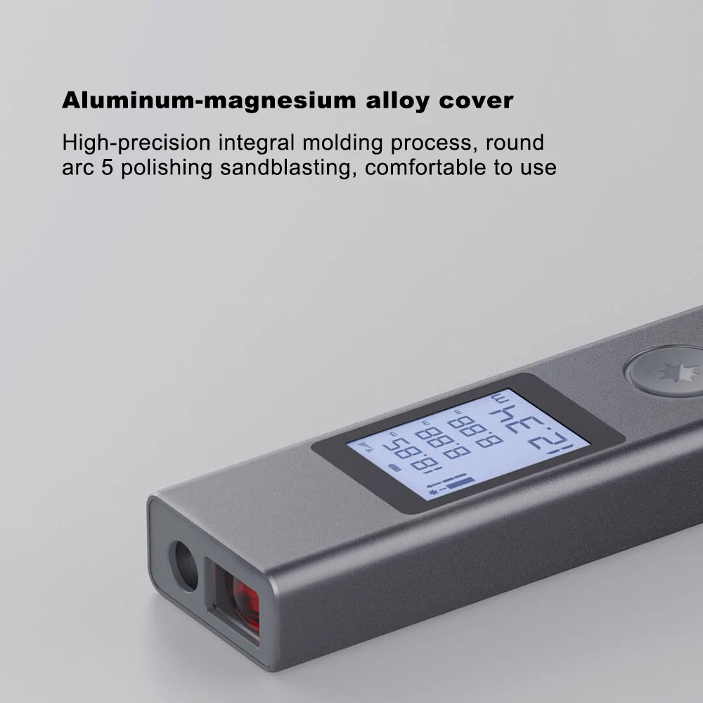 Лазерный дальномер 40 м портативное зарядное устройство с USB высокой точностью измерения лазерный дальномер