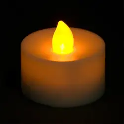 288 шт./лот Hallowen музеев свечах Водонепроницаемый церковь молится лампа Тенты Чай огни