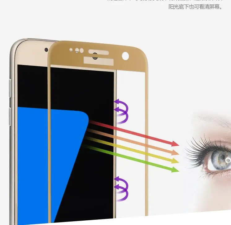 GerTong, 9 H, полное покрытие, Защита экрана для samsung Galaxy A5, A7, A5, A3,, закаленное стекло для samsung A5, A520F, A320F, A720F