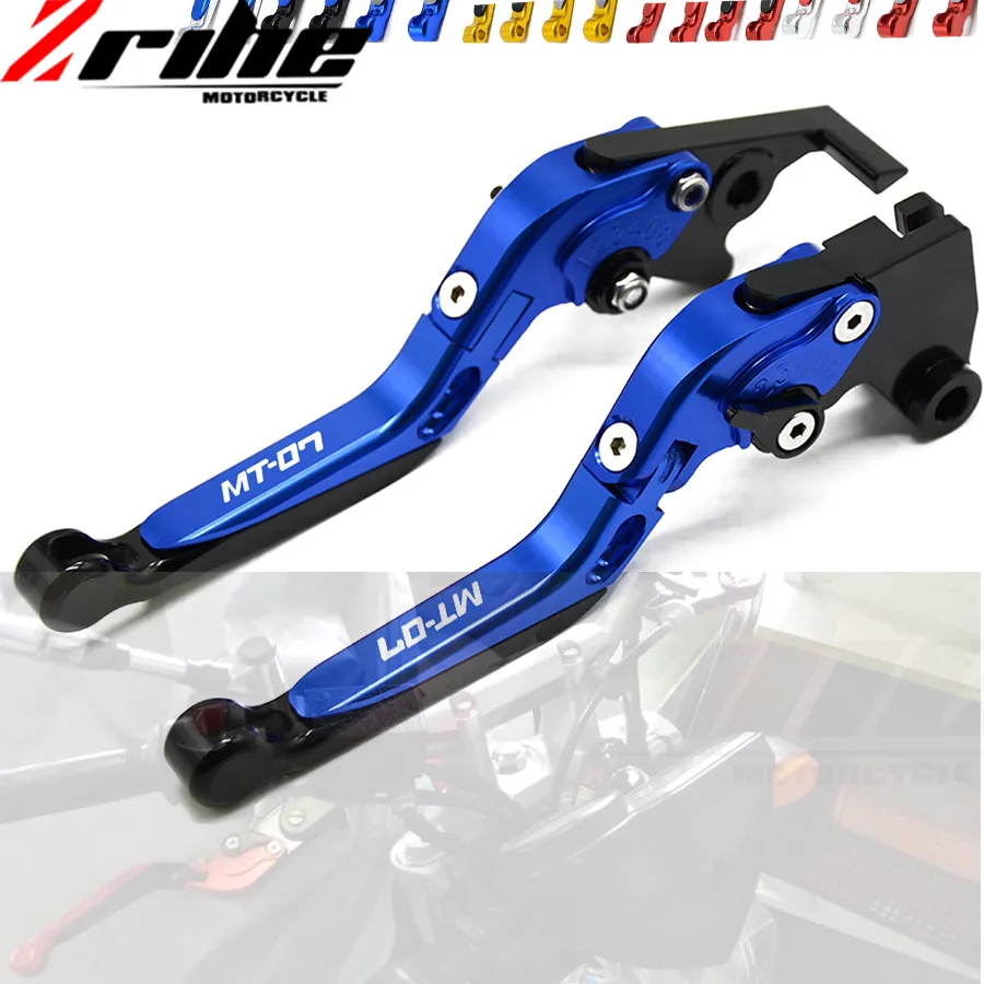 For YAMAHA MT-07 FZ-07 2014-2017 MT 07 FZ 07 MT07 Motorcycle Accessories Adjustable Folding Extendable Brake Clutch Levers