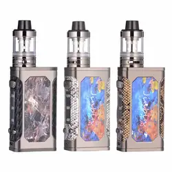 JVSURF 100 W Box Mod Kit большой дымовая прекращения электронная сигарета металлический корпус с 2,5 мл Vape комплект атомайзер вапорайзер VS Smok