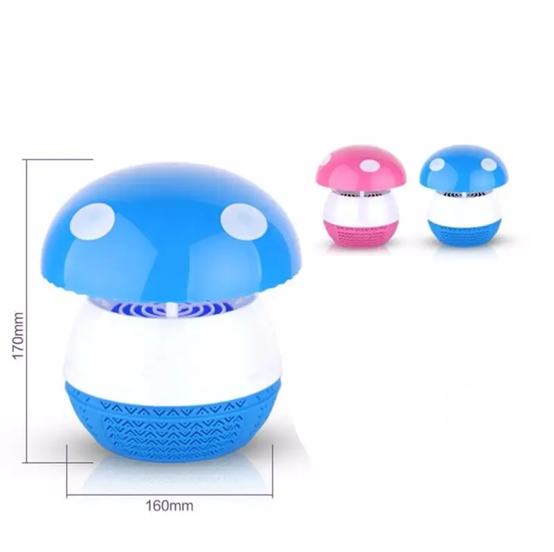 США plug Mini Mosquitoes устройство для уничтожения форма гриба USB Mosquito Killer Лампа Электрический Противомоскитный репеллент Photocatalys