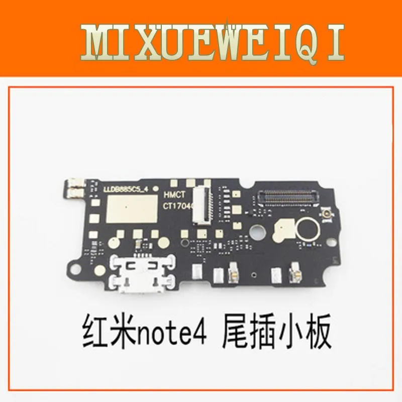 

2 pieces Original USB Charging Dock Port flex cable+Microphone For redmi note4 Full Range General Charging Module Data Interface