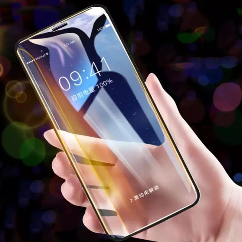 5D Защитное стекло для Iphone X glass защита Xr Xs Max 6 7 8 Plus закаленное защитное стекло для экрана 6plus 7plus 8plus