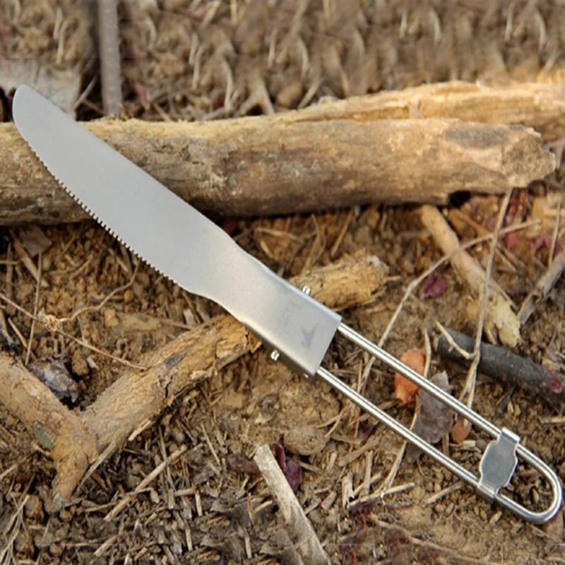 Keith titanio plegable cuchillo que acampa al aire libre cubiertos Vajilla conveniente portátil ultraligero 13.8G ti5304