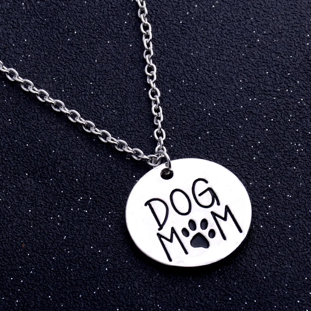 Ожерелье с кулоном в виде собаки мамы и лапы|necklace jewelry|pendant chainjewelry women |