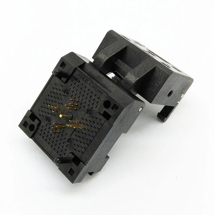 QFN16 MLF16 гореть в гнездо IC Тесты разъем IC550-0164-005-G шаг 0,5 мм чип Размеры 3*3 Flash адаптер раскладушка Программирование гнездо
