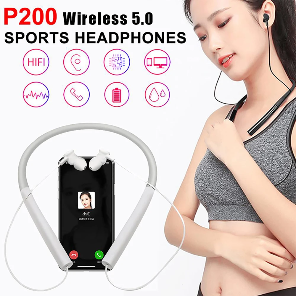 Спортивные беспроводные наушники вкладыши Bluetooth 5 0 бинауральные hi fi