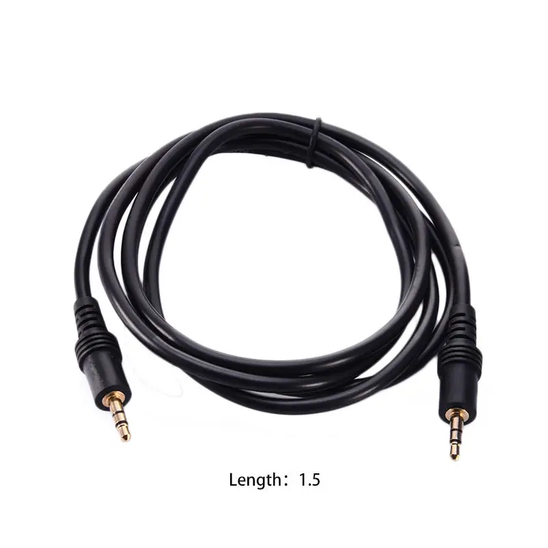 Onsale 1pc 1.5/3/5/10M 3.5mm Male to Male Audio Stereo Aux Cable 3.5 to 3.5 Audio Extension Cables Supports PC MP3 DVD Mayitr