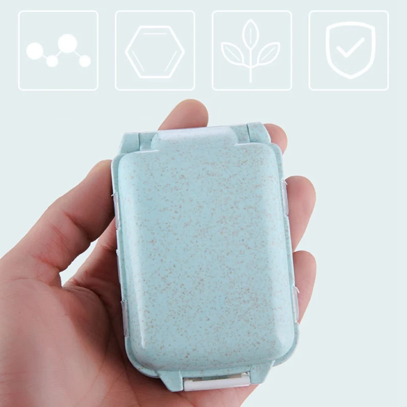 Портативный мини-контейнер для таблеток коробочки для лекарств 3 сетки путешествия дома медицинские препараты таблетки пустой контейнер домашний держатель чехол