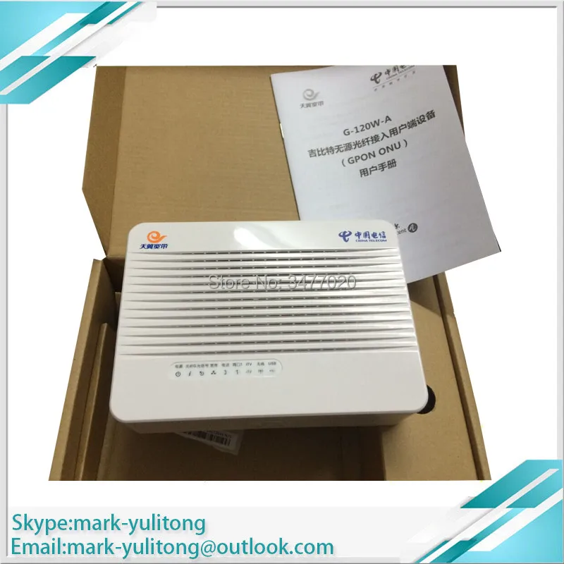 

Brand new genuine Bell G-120W-B Gigabit network port fiber cat GPON