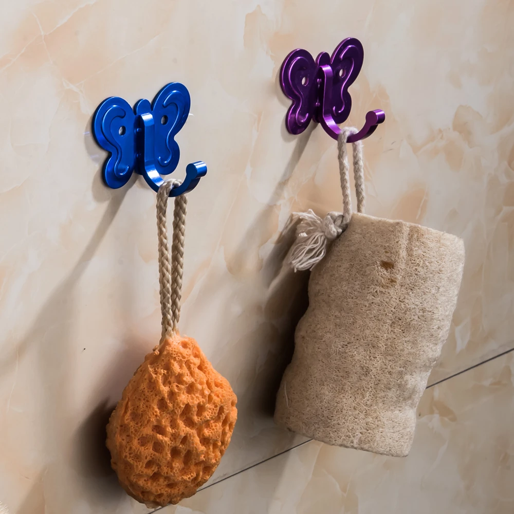 Towel Mop Hooks Wall Hangers for Hanging Kitchen Bedroom Bathroom Accessories Holder Organizer Bathroom Cabinet Cupboard Hanger 7