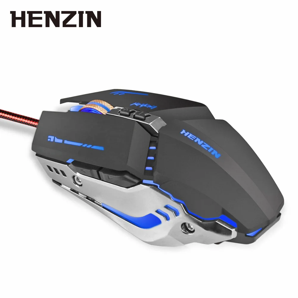 

Professional Gaming Mouse 7 Buttons 3200DPI LED Optical Ergonomic USB Wired Mice Gamer Pro Mouse Mice for LOL PC Laptop Computer