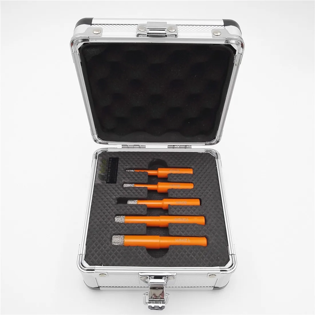DIATOOL 5pcs/box 6/6/8/10/12mm Vacuum Brazed Diamond Dry drilling bits with Hex Or Round Shank|Сверла| |