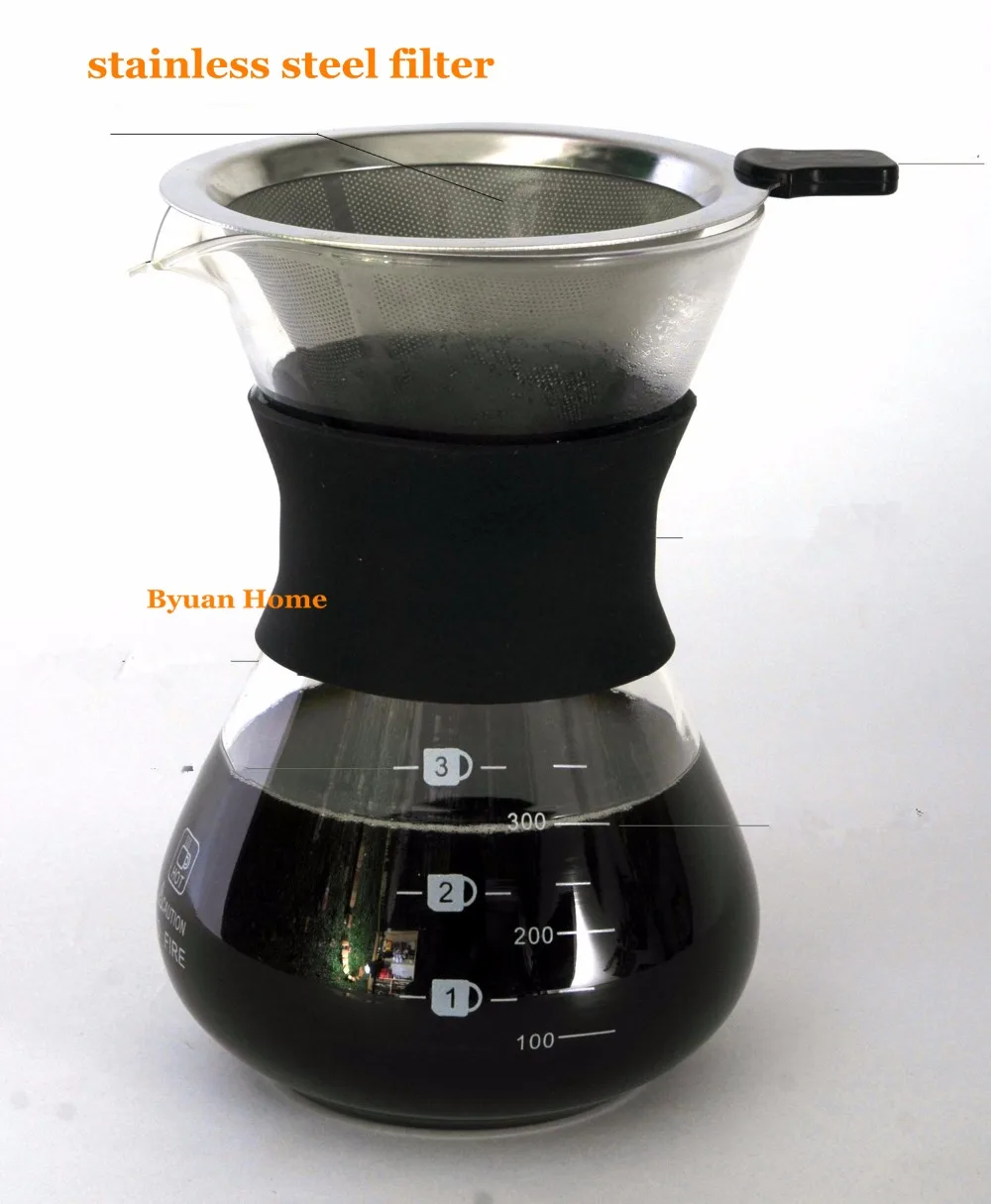 Buy 300ml portable housglass iced drip coffee maker