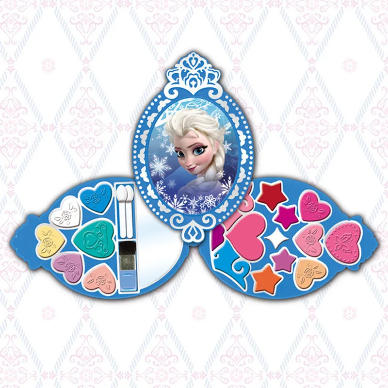 Disney Children's Makeup Toys Fantasy Classic Pink Box Princess Girl Birthday Gift Toys set Frozen
