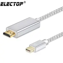 Mini Displayport to HDMI Cable 6.56ft Thunderbolt 2 HDMI Converter For MacBook Air 13 iMac Chromebook Mini DP to HDMI Adapter