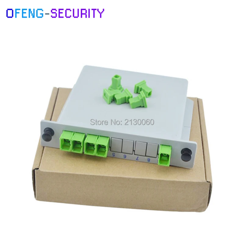 SC APC 1x4 optical splitter 22