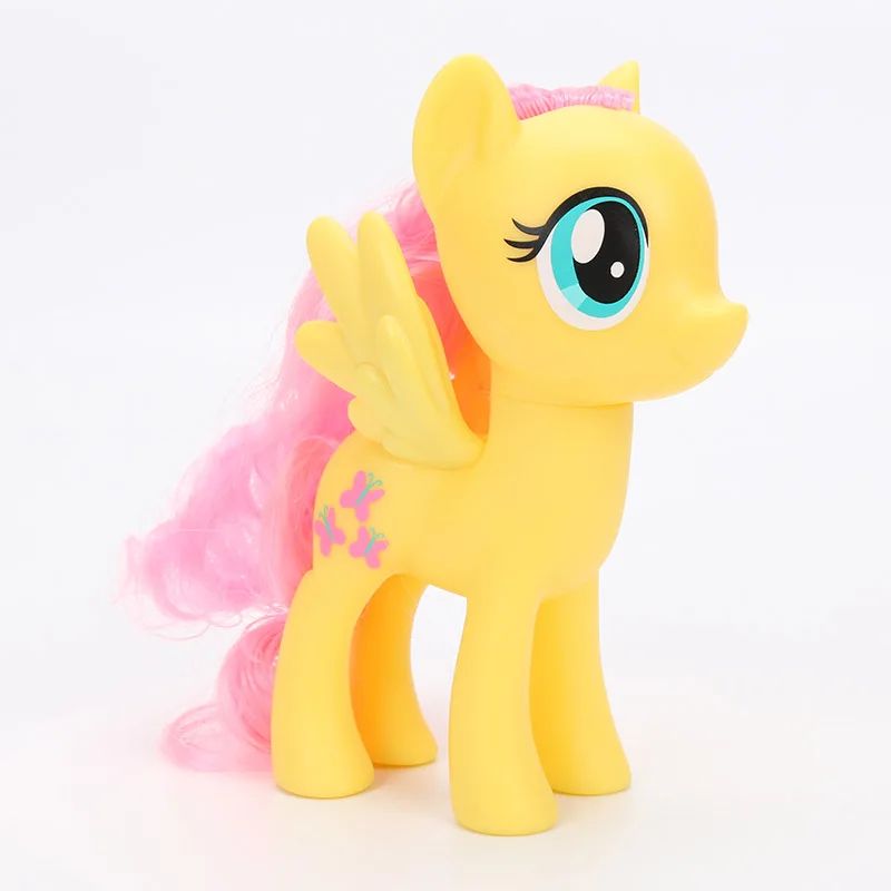 15 см игрушки My Little Pony оснастки Мода Флаттершай Рарити Эпплджек ПВХ фигурка домик игровой набор Коллекционная модель куклы