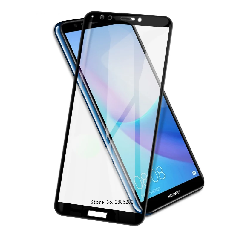 Закаленное стекло для Huawei Honor 7A Pro 9H с полным покрытием 7C 5 45 7 Y5 Y6 Y7 2018|Защитные
